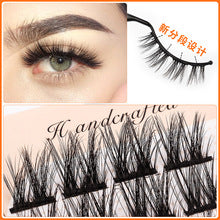 3D European and American Cat Eye 10 Piece Mink Hair Eyelashes