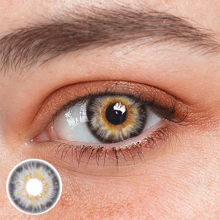 Renaissance Triumph Grey Coloured Contact Lenses