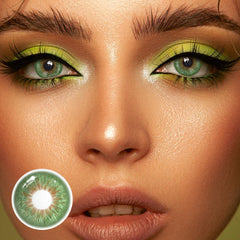 Olivia Green Coloured Contact Lenses