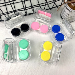 Cute Cartoon Colored Contact Lens Case