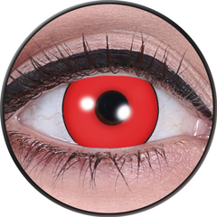 Halloween Red vampire Coloured Contact Lenses