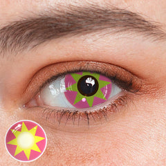 Cosplay Star Light Pink Coloured Contact Lenses