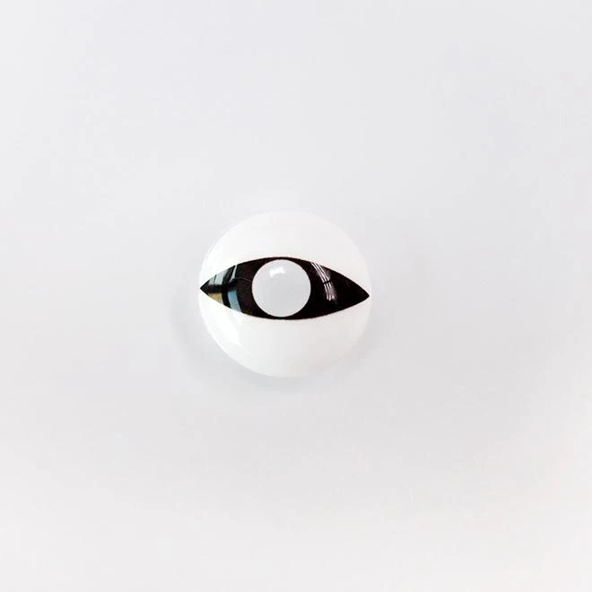 Halloween White Cat Eye Coloured Contact Lenses