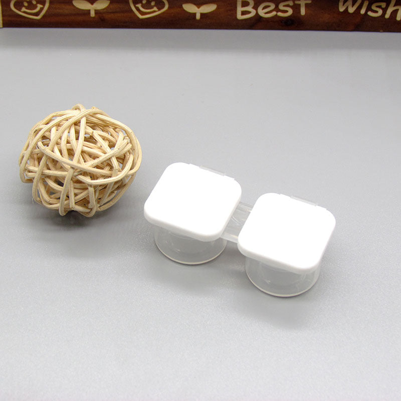 Portable Press Colored Contact Lens Case