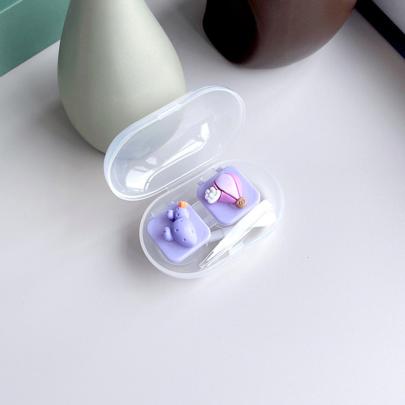 DIY Colored Contact Lens Case