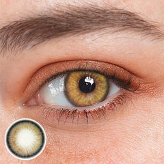 Astrea Tea Brown Prescription Coloured Contact Lenses