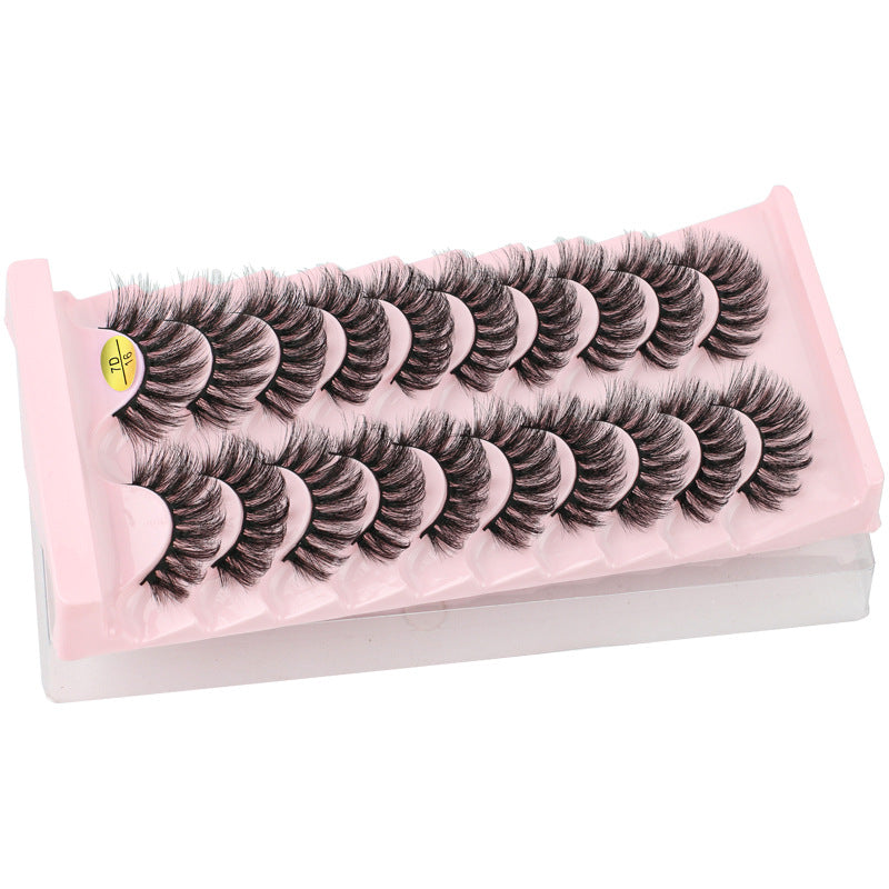 7D Dense 10 Piece Mink Hair Eyelashes