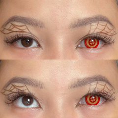 Cosplay Chainsaw Man Power Coloured Contact Lenses