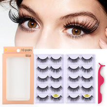 7D Dense 10 Piece Mink Hair Eyelashes