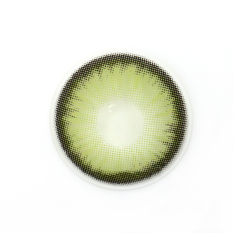 Dawn Green Coloured Contact Lenses