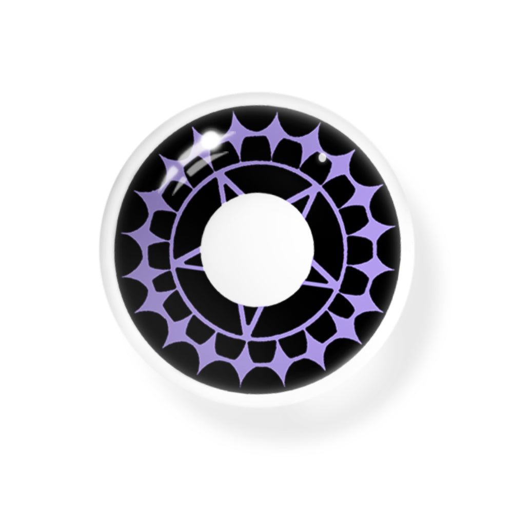 Cosplay Black Butler Light Purple Coloured Contact Lenses