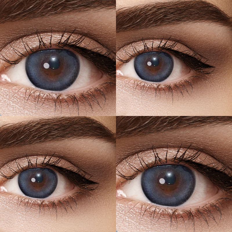 Deep Blue Coloured Contact Lenses