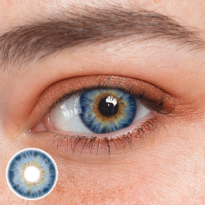 Renaissance Royalty Blue Coloured Contact Lenses