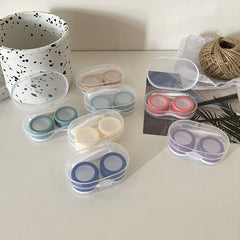 INS Morandi Girl Heart Colored Contact Lens Case