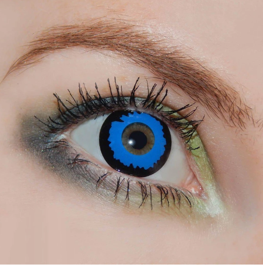 Cosplay Blue Elf  Coloured Contact Lenses