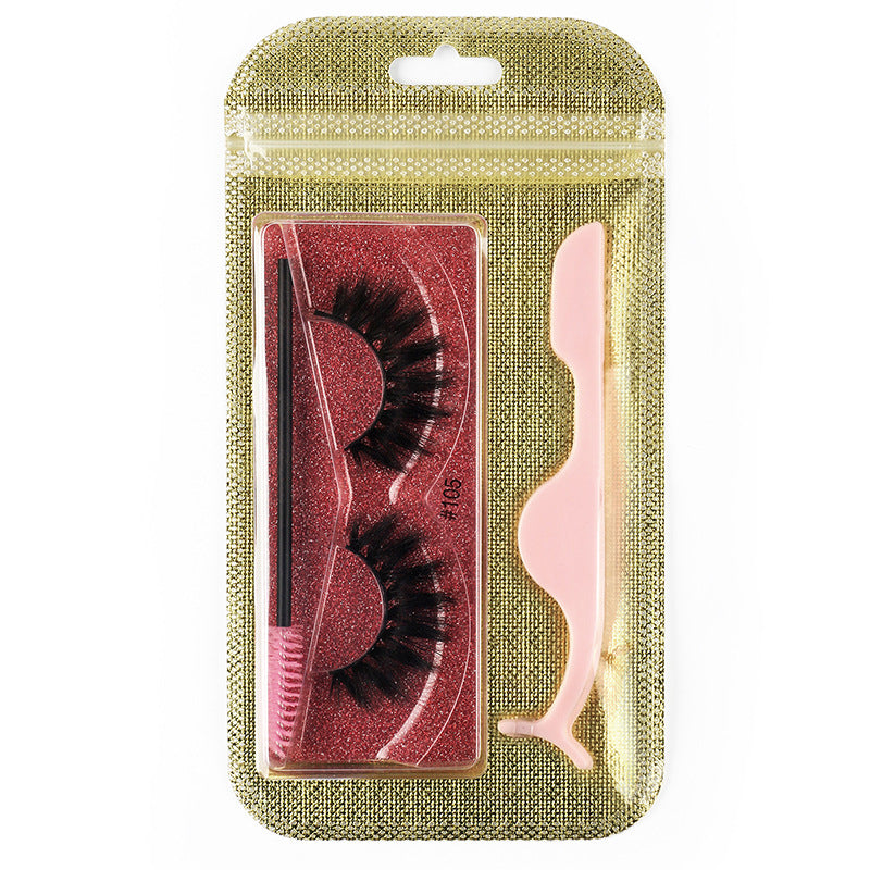 3D Natural Thick Pair 1 Piece Mink Hair Eyelashes