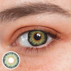 Renaissance Marquise Green Coloured Contact Lenses