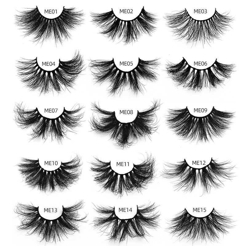 25 mm 1 Piece Mink Hair Eyelashes