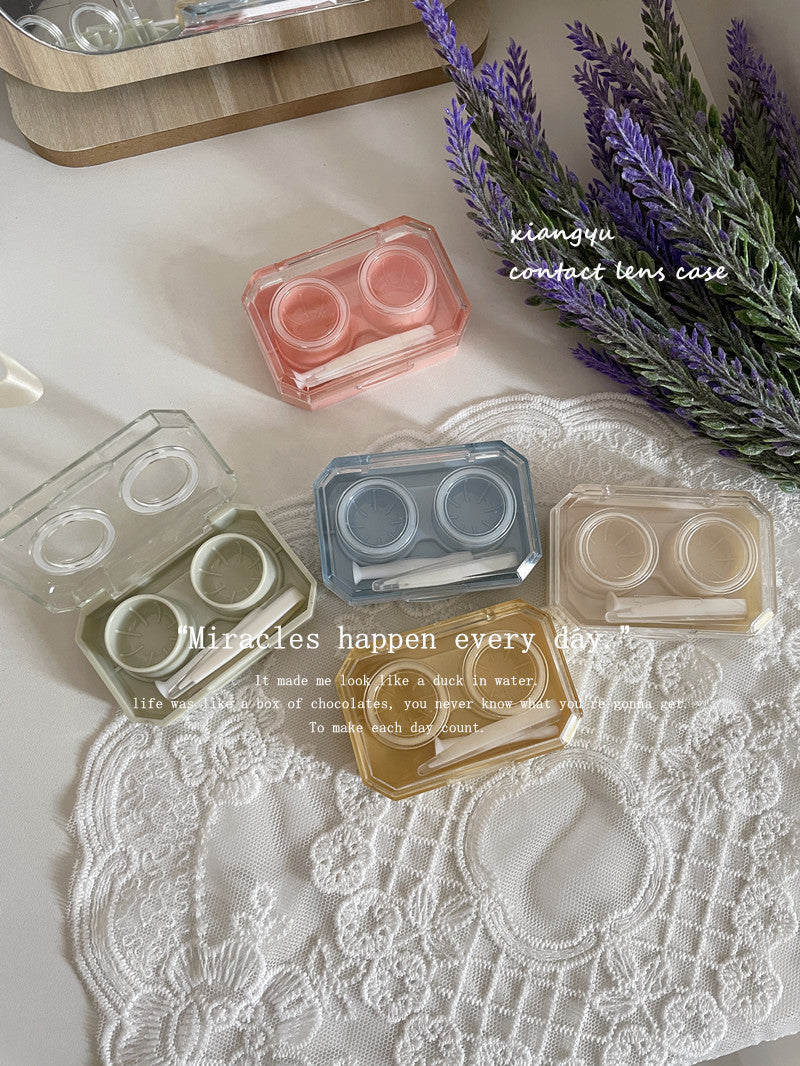 Mini Colored Contact Lens Case