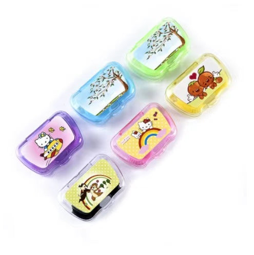 Cartoon Mini Colored Contact Lens Case