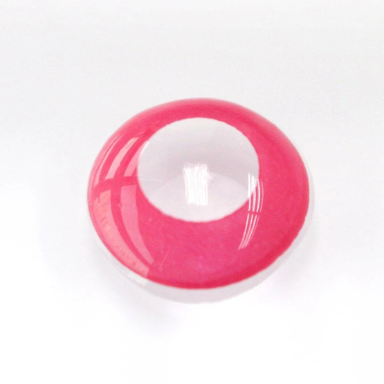 Cosplay Powdery Violet Block Pink Coloured Contact Lenses