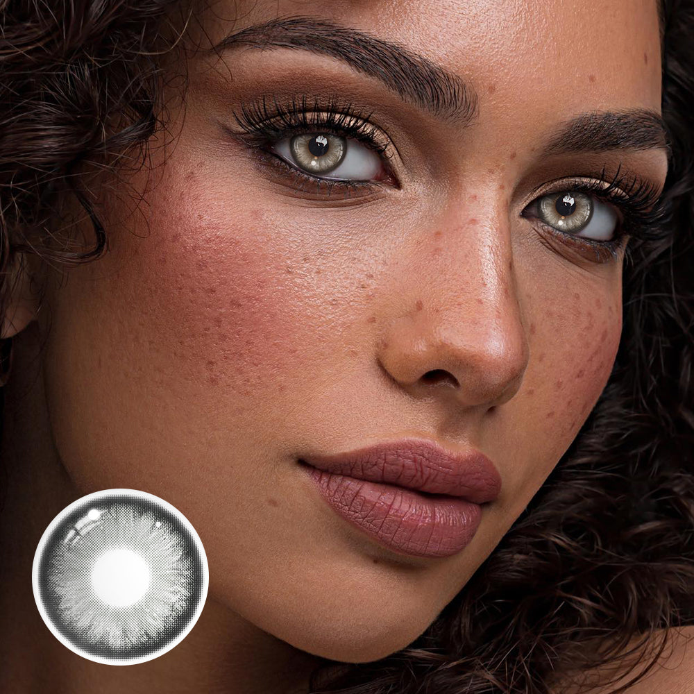 Farasha Gray Coloured Contact Lenses