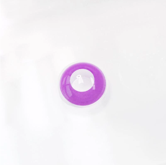 Cosplay Violet block Purple Coloured Contact Lenses