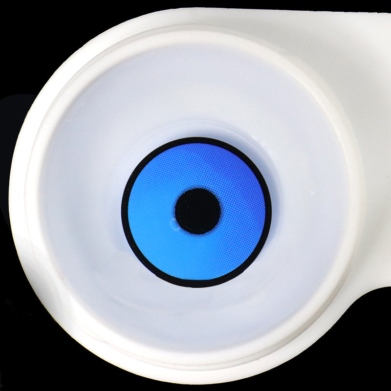 Halloween Lake Blue Coloured Contact Lenses