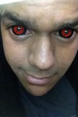 Halloween 22mm Uchiha Sharingan Coloured Contact Lenses