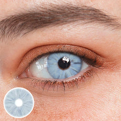 Clover Blue Prescription Coloured Contact Lenses