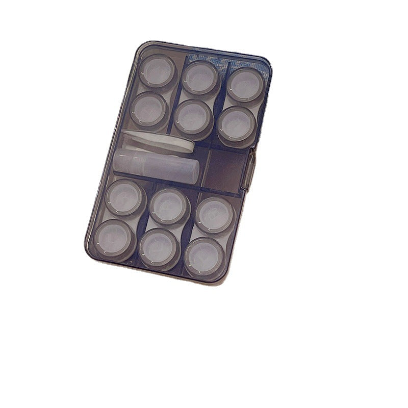 6 Pairs Colored Contact Lens Case