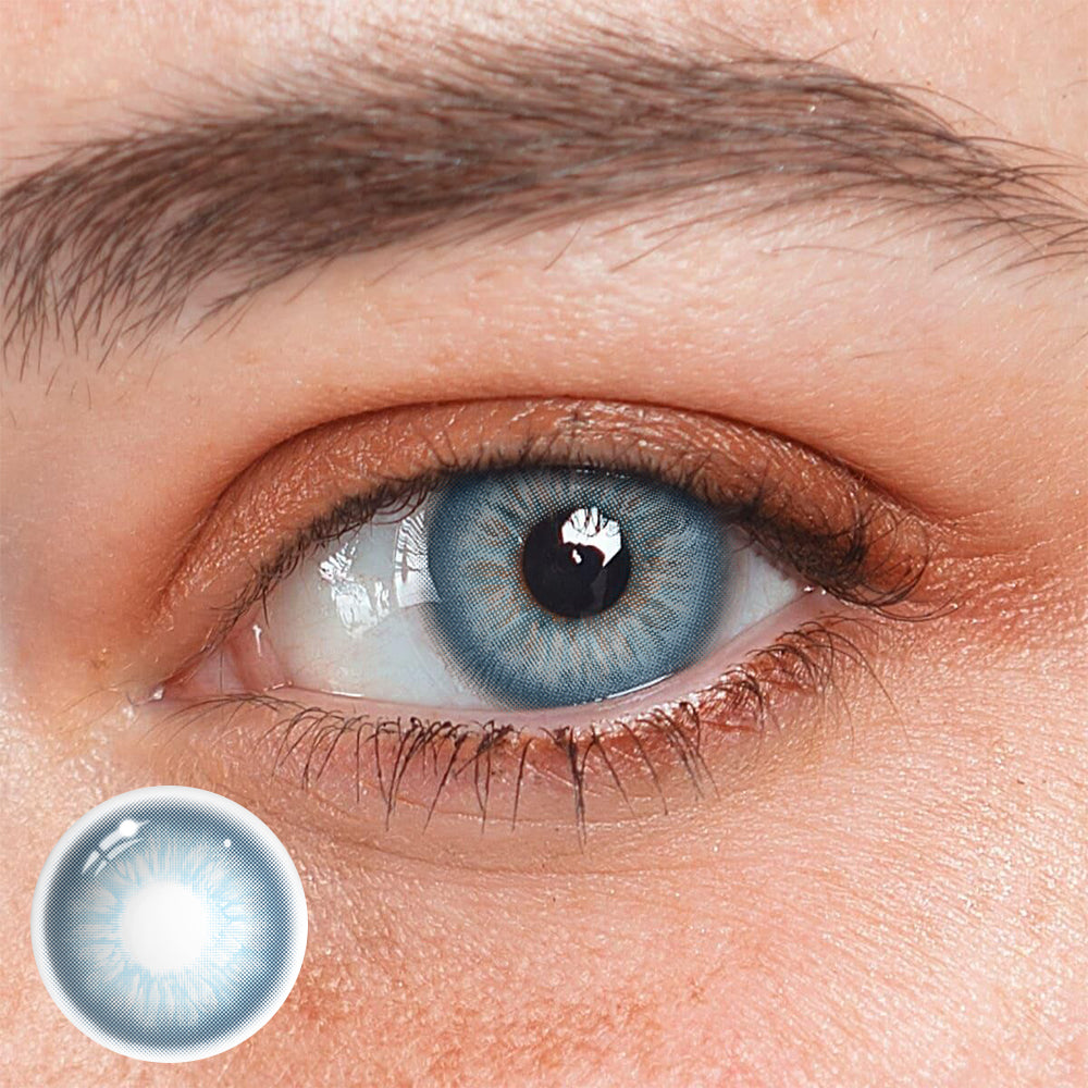 Celeste Blue Coloured Contact Lenses