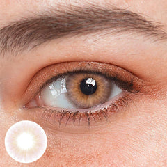 Perla Pink Prescription Coloured Contact Lenses