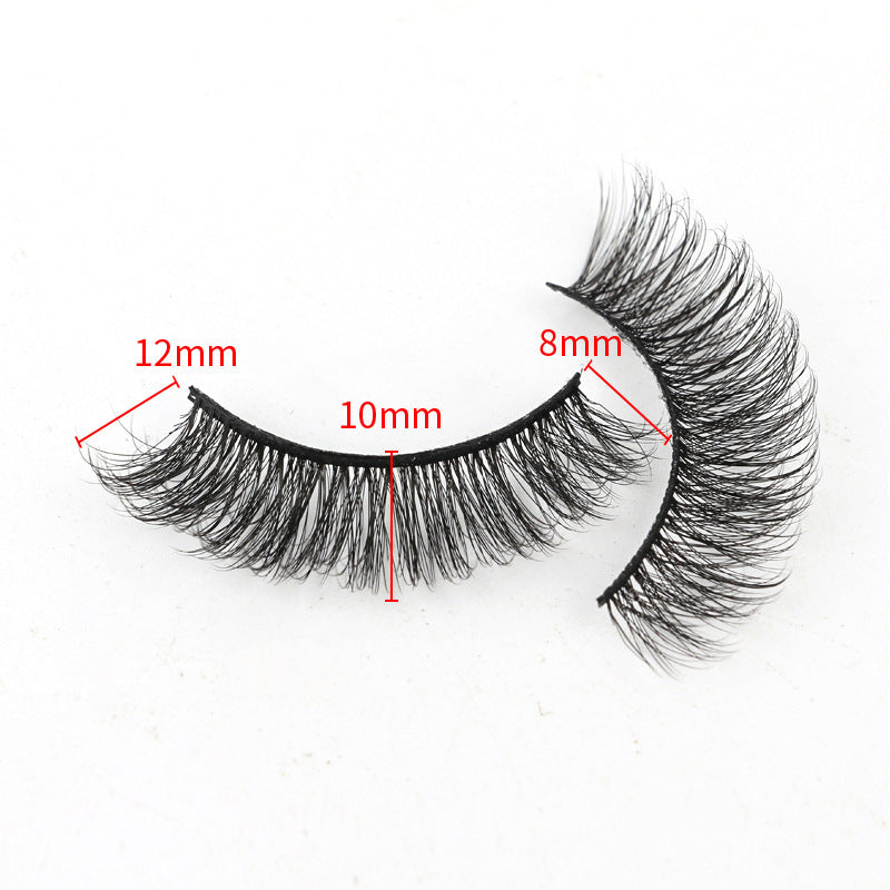 7D Dense 10 Piece Mink Hair Eyelashes