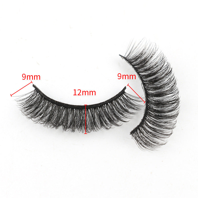 7D Dense 10 Piece Mink Hair Eyelashes