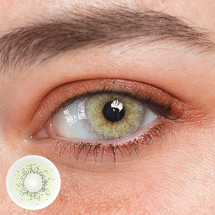 Gimlet Pearl Yellow Coloured Contact Lenses