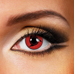 Cosplay Sharingan Red Coloured Contact Lenses