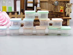 Portable Press Colored Contact Lens Case