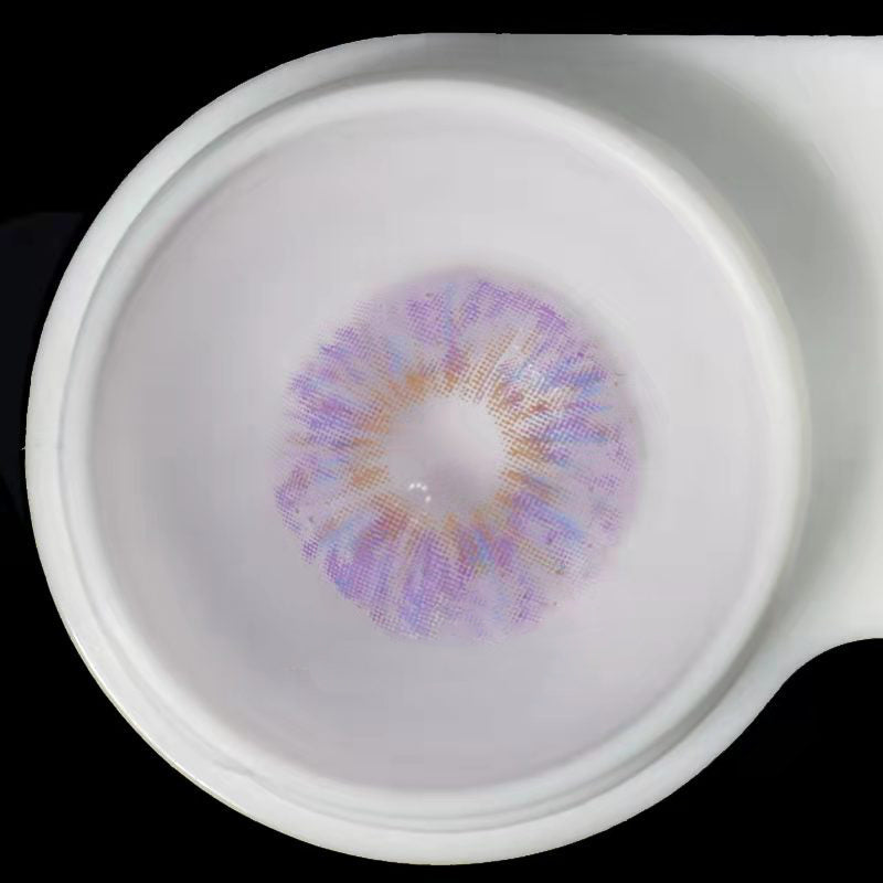 Monet Purple Coloured Contact Lenses