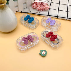 Transparent Colored Contact Lens Case