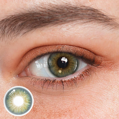 Lazuli Deep Green Coloured Contact Lenses