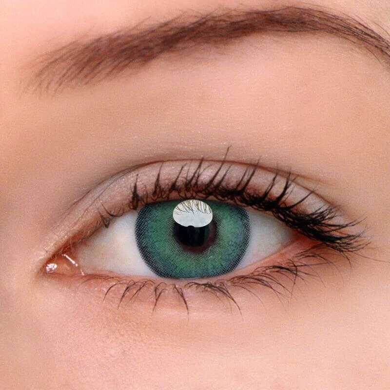 Himalaya Green Coloured Contact Lenses