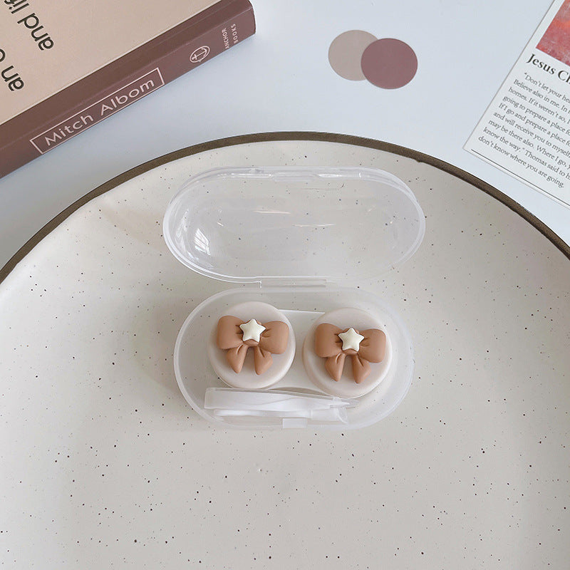 Solid Colored Contact Lens Case