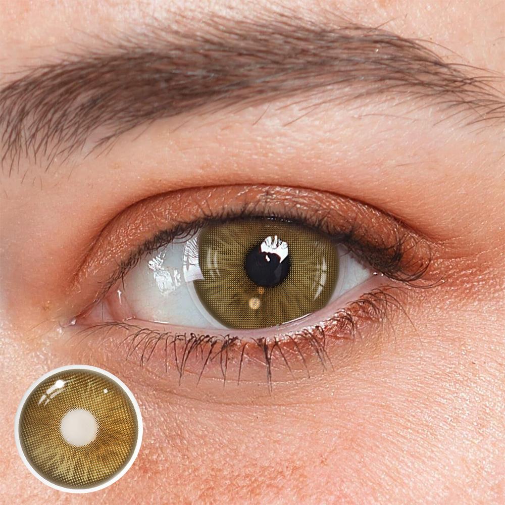 Mars Brown Coloured Contact Lenses