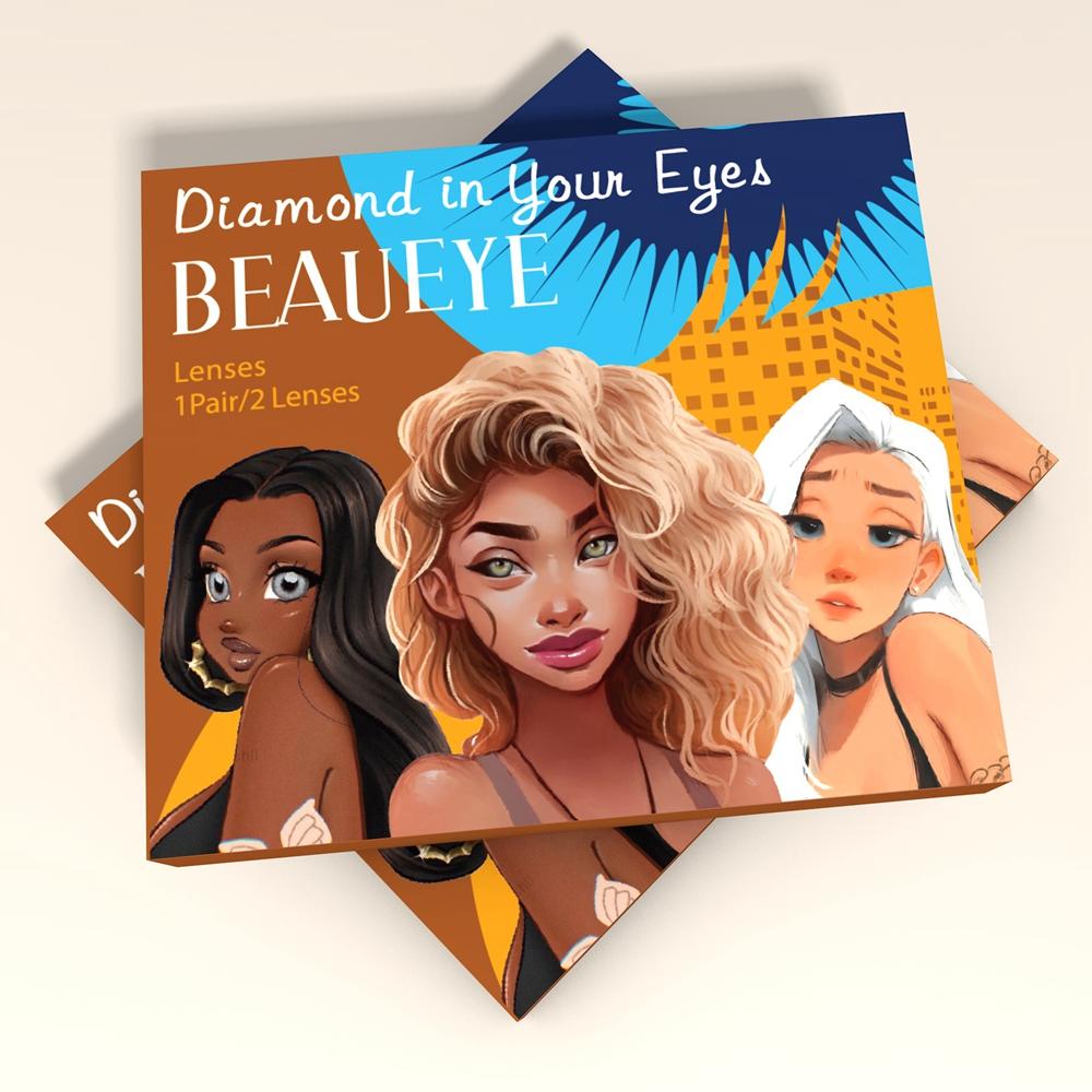 Cyrene Hazel Coloured Contact Lenses