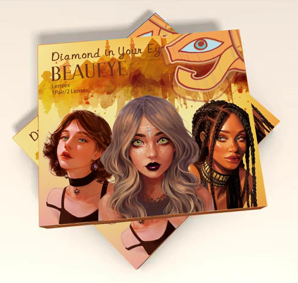 Claudina Brown Coloured Contact Lenses