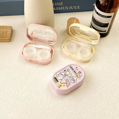 Cute Sweet Colored Contact Lens Case