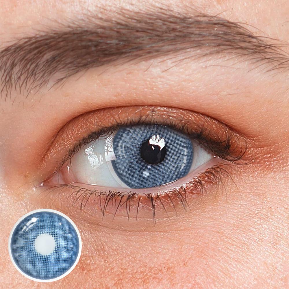 Mars Blue Coloured Contact Lenses