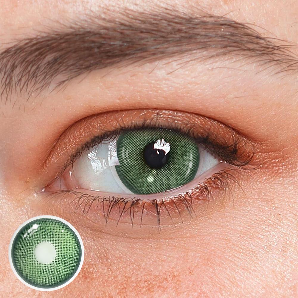 Mars Green Coloured Contact Lenses