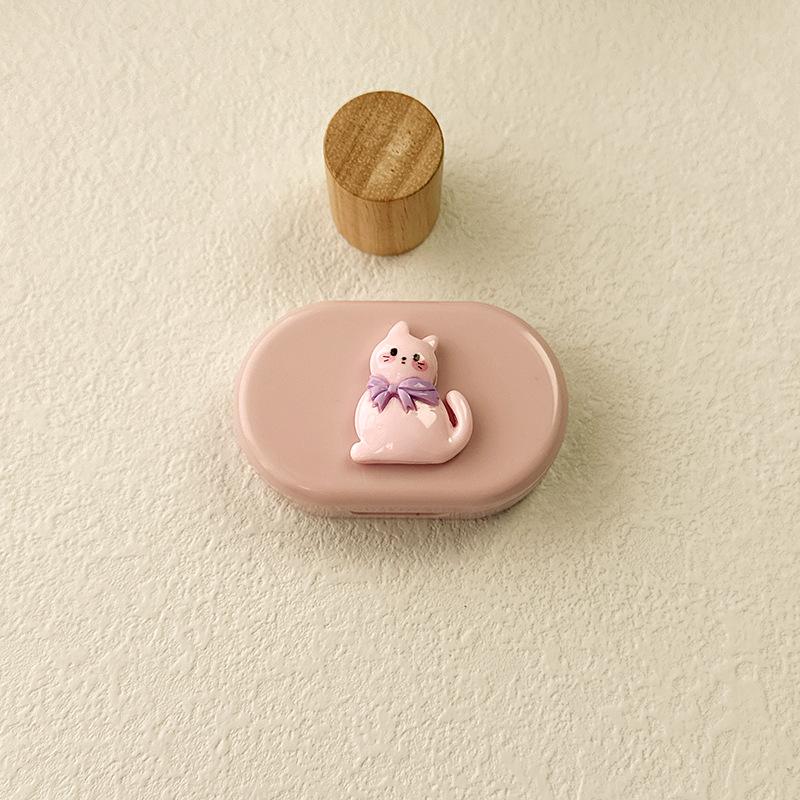 Cartoon DIY Colored Contact Lens Case